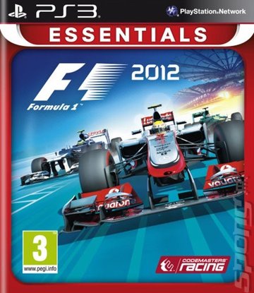 F1 2012 - PS3 Cover & Box Art