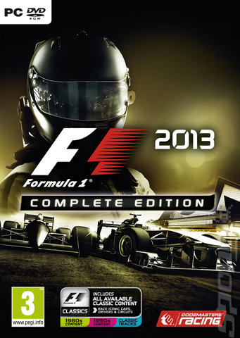 F1 2013: COMPLETE EDITION - PC Cover & Box Art
