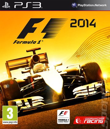 F1 2014 - PS3 Cover & Box Art