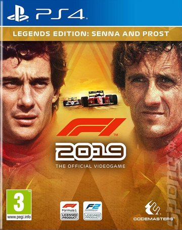 F1 2019 - PS4 Cover & Box Art