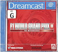 F1 World Grand Prix II - Dreamcast Cover & Box Art