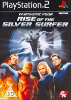 Fantastic Four: Rise of the Silver Surfer - PS2 Cover & Box Art