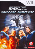 Fantastic Four: Rise of the Silver Surfer - Wii Cover & Box Art