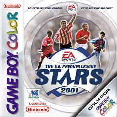 FA Premier League Stars 2001 - Game Boy Color Cover & Box Art