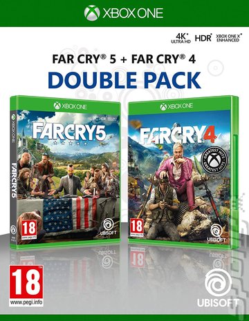 Far Cry 4 and Far Cry 5 Double Pack - Xbox One Cover & Box Art