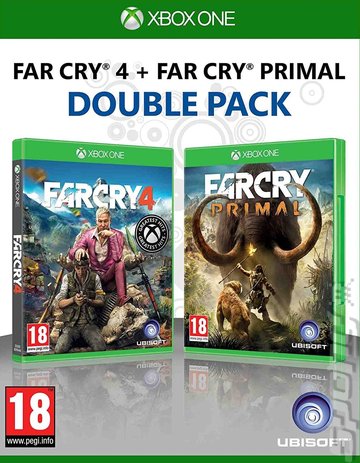 Far Cry Primal and Far Cry 4 - Xbox One Cover & Box Art