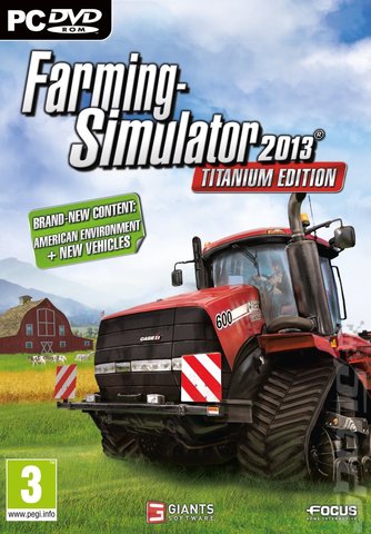 Farming Simulator 2013: Titanium Edition - PC Cover & Box Art