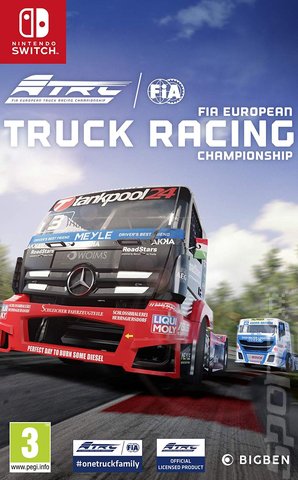 FIA European Truck Racing Championship - Switch Cover & Box Art