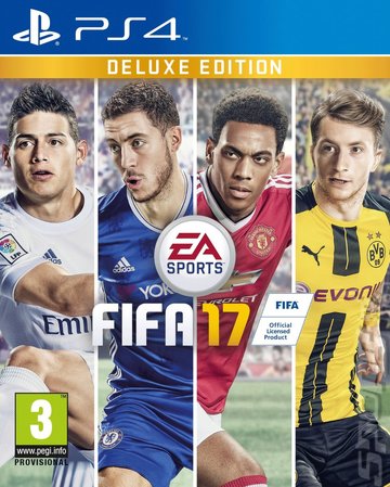 FIFA 17 - PS4 Cover & Box Art