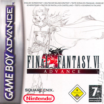 Final Fantasy VI Advance - GBA Cover & Box Art