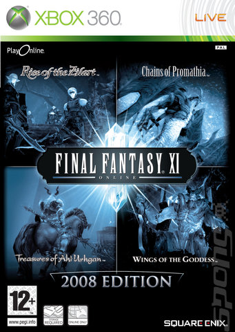 Final Fantasy XI: 2008 Edition - Xbox 360 Cover & Box Art