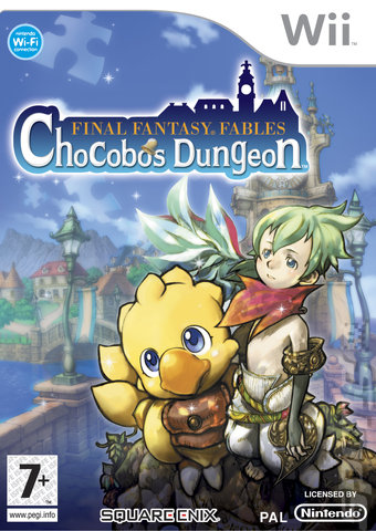 Final Fantasy Fables: Chocobo's Dungeon - Wii Cover & Box Art