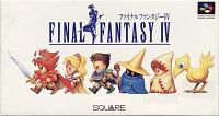 Final Fantasy IV - SNES Cover & Box Art