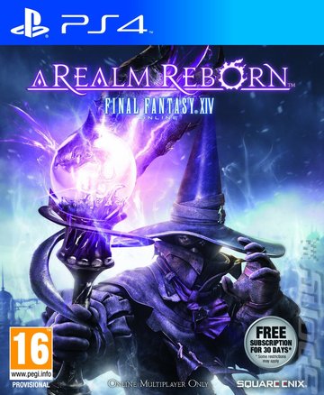 Final Fantasy XIV: A Realm Reborn - PS4 Cover & Box Art