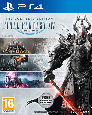 Final Fantasy XIV Online: The Complete Edition - PS4 Cover & Box Art