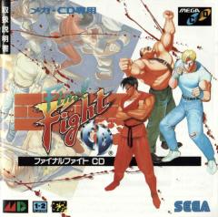 Final Fight - Sega MegaCD Cover & Box Art