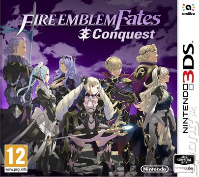Fire Emblem Fates: Conquest - 3DS/2DS Cover & Box Art