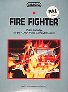 Fire Fighter - Atari 2600/VCS Cover & Box Art