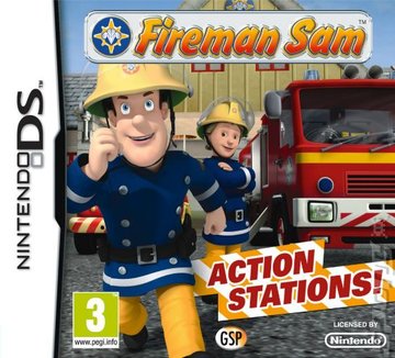 Fireman Sam: Action Stations! - DS/DSi Cover & Box Art