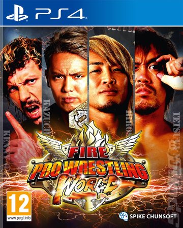 Fire Pro Wrestling World - PS4 Cover & Box Art