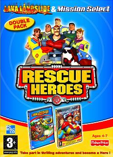 Fisher Price Rescue Heroes Double Pack: Lava Landslide & Mission Select - PC Cover & Box Art