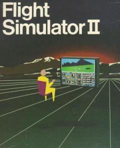 Flight Simulator 2 - C64 Cover & Box Art