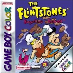 Flintstones Burger Time in Bedrock - Game Boy Color Cover & Box Art