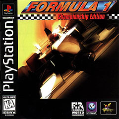 Formula 1: Championship Edition - PlayStation Cover & Box Art