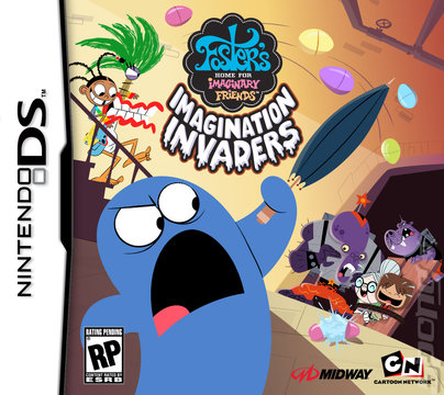 Foster's Home for Imaginary Friends: Imagination Invaders - DS/DSi Cover & Box Art