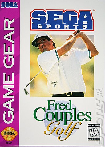 Fred Couples Golf - Game Gear Cover & Box Art