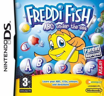 Freddi Fish and Friends: ABC Under the Sea - DS/DSi Cover & Box Art