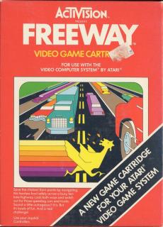 Freeway - Atari 2600/VCS Cover & Box Art
