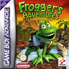 Frogger's Adventures: Temple of the Frog - GBA Cover & Box Art