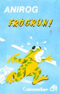 Frog Run - C64 Cover & Box Art