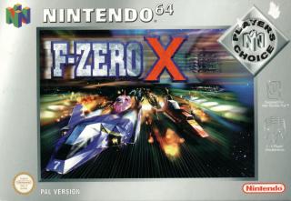 F-Zero X - N64 Cover & Box Art