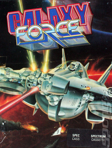 Galaxy Force - Spectrum 48K Cover & Box Art