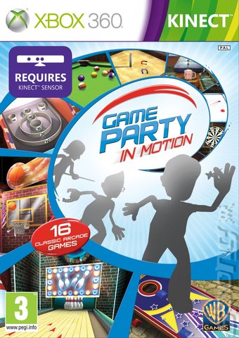 Game Party: In Motion - Xbox 360 Cover & Box Art