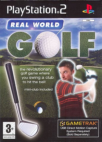 Gametrak: Real World Golf - PS2 Cover & Box Art