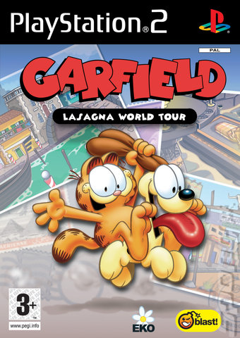 Garfield: Lasagna World Tour - PS2 Cover & Box Art