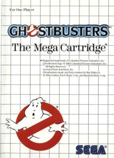 Ghostbusters - Sega Master System Cover & Box Art