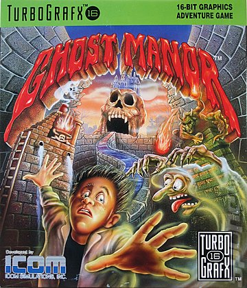 Ghost Manor - NEC PC Engine Cover & Box Art