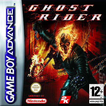 Ghost Rider - GBA Cover & Box Art