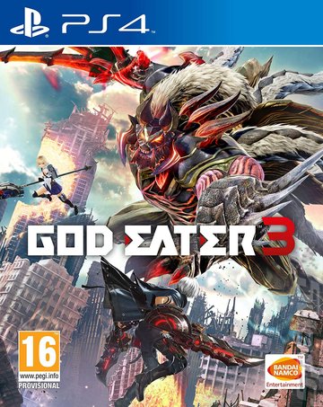 God Eater 3 - PS4 Cover & Box Art