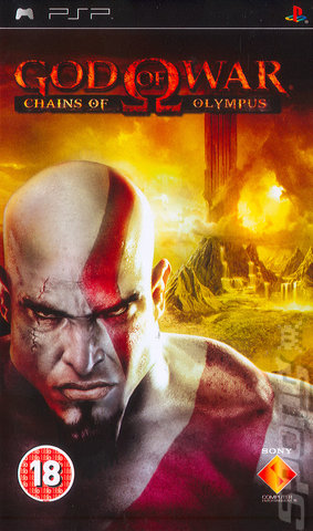 God of War: Chains of Olympus - PSP Cover & Box Art