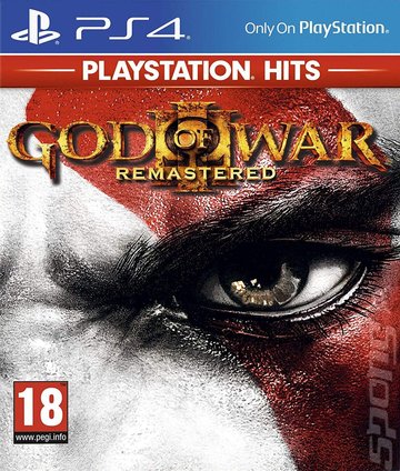 God of War III: Remastered - PS4 Cover & Box Art