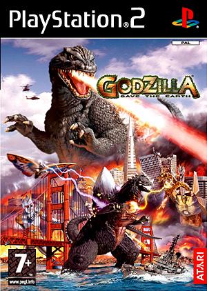 Godzilla: Save the Earth - PS2 Cover & Box Art