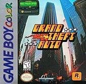 Grand Theft Auto - Game Boy Color Cover & Box Art
