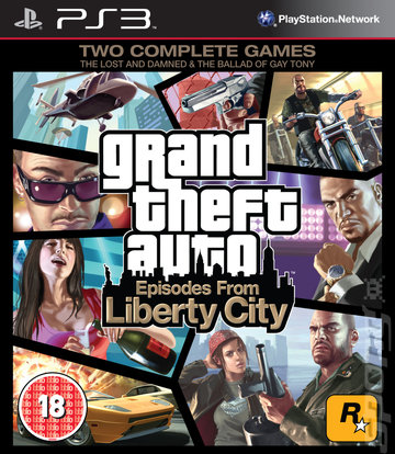 Grand Theft Auto: Episodes from Liberty City - PS3 Cover & Box Art