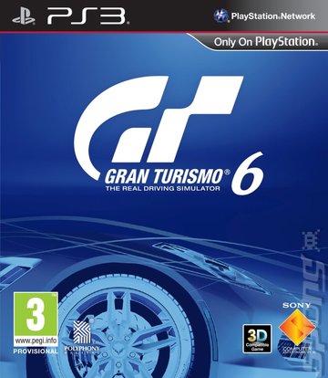 Gran Turismo 6 - PS3 Cover & Box Art