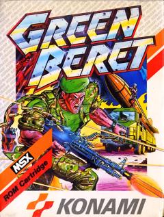 Green Beret - MSX Cover & Box Art